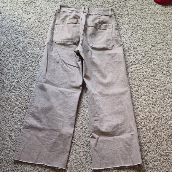 Mango Women's Cropped Tan Jeans - Picture 7 of 7